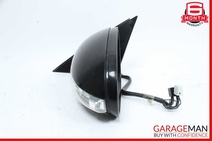07-09 Mercedes W221 S550 Front Left Side Mirror Door Rear View Black OEM
