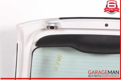 12-17 Fiat 500 Rear Trunk Lid Tailgate Liftgate Shell White OEM
