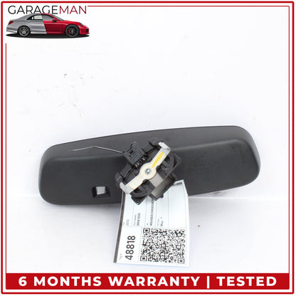 2012-2019 BMW 650i 640i F06 Front Upper Windshield Auto Dim Rear View Mirror OEM