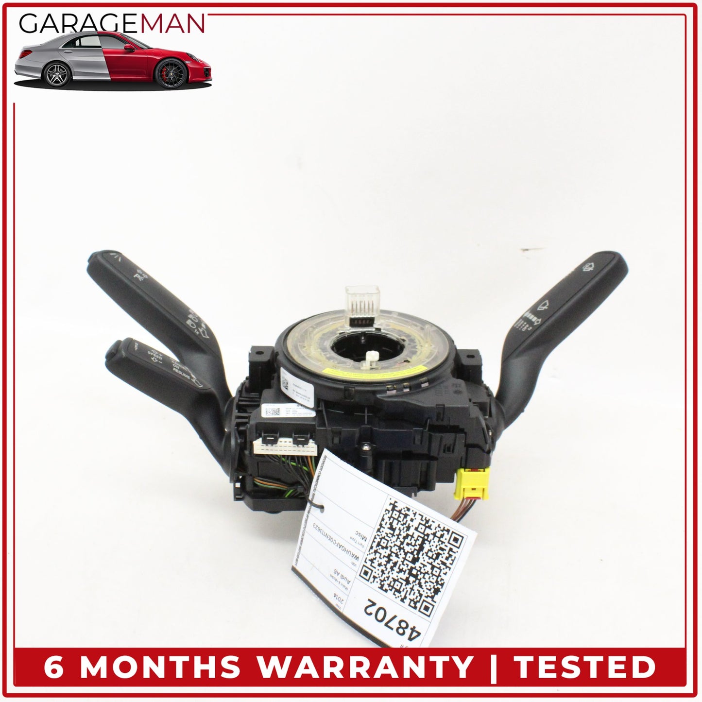 2011-2018 Audi A6 A7 A8 S8 Steering Column Combination Switch Clockspring OEM