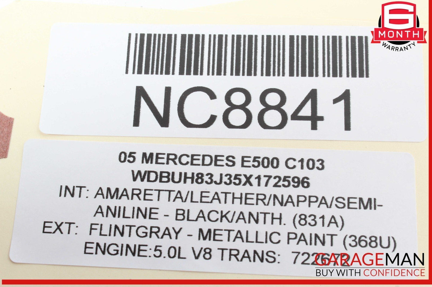 03-11 Mercedes W211 E500 Rear Right Side Door Keyless Go Control Module Unit OEM