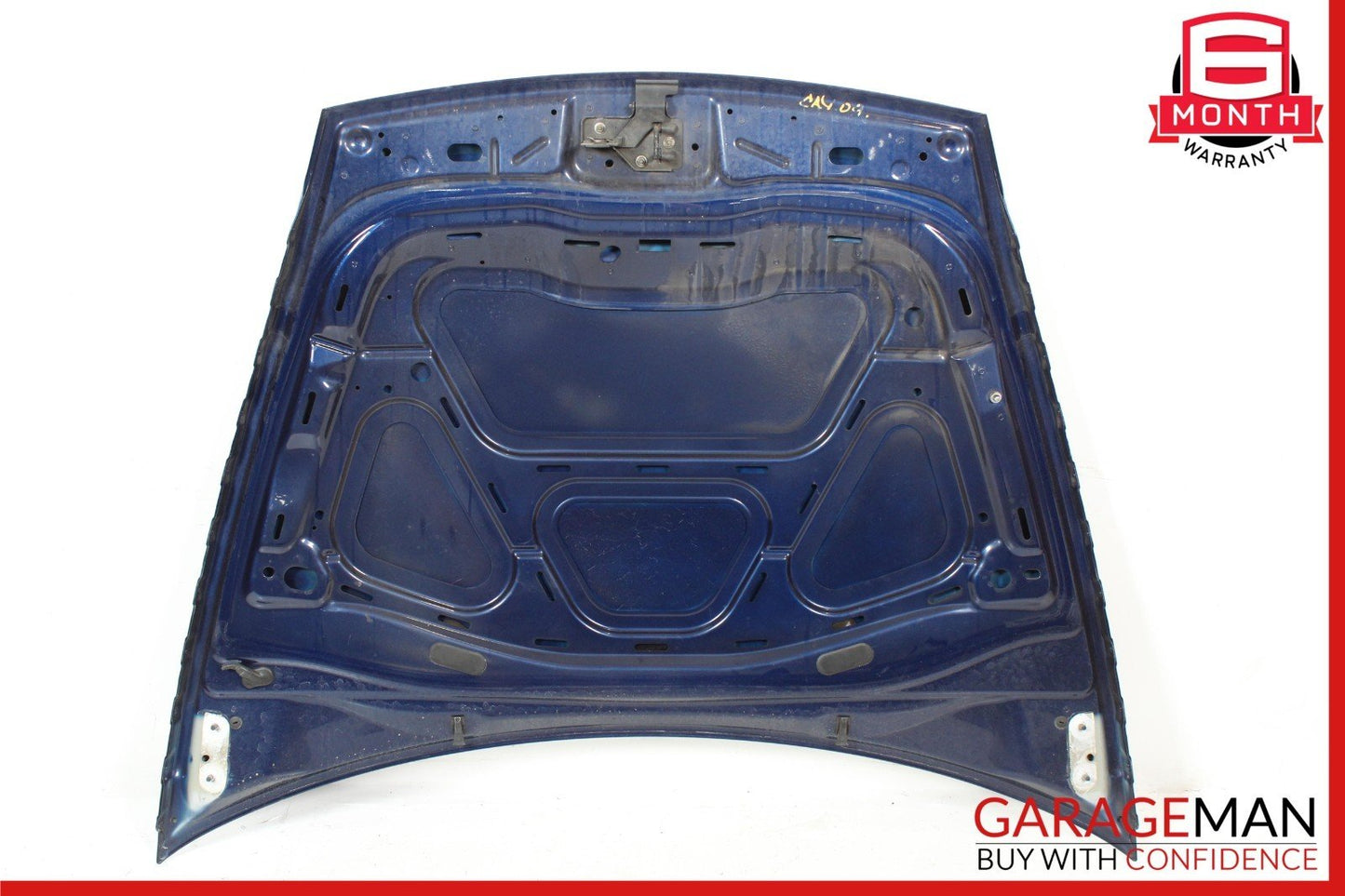 03-10 Porsche Cayenne 955 957 Front Hood Bonnet Lid Panel Cover Gray OEM