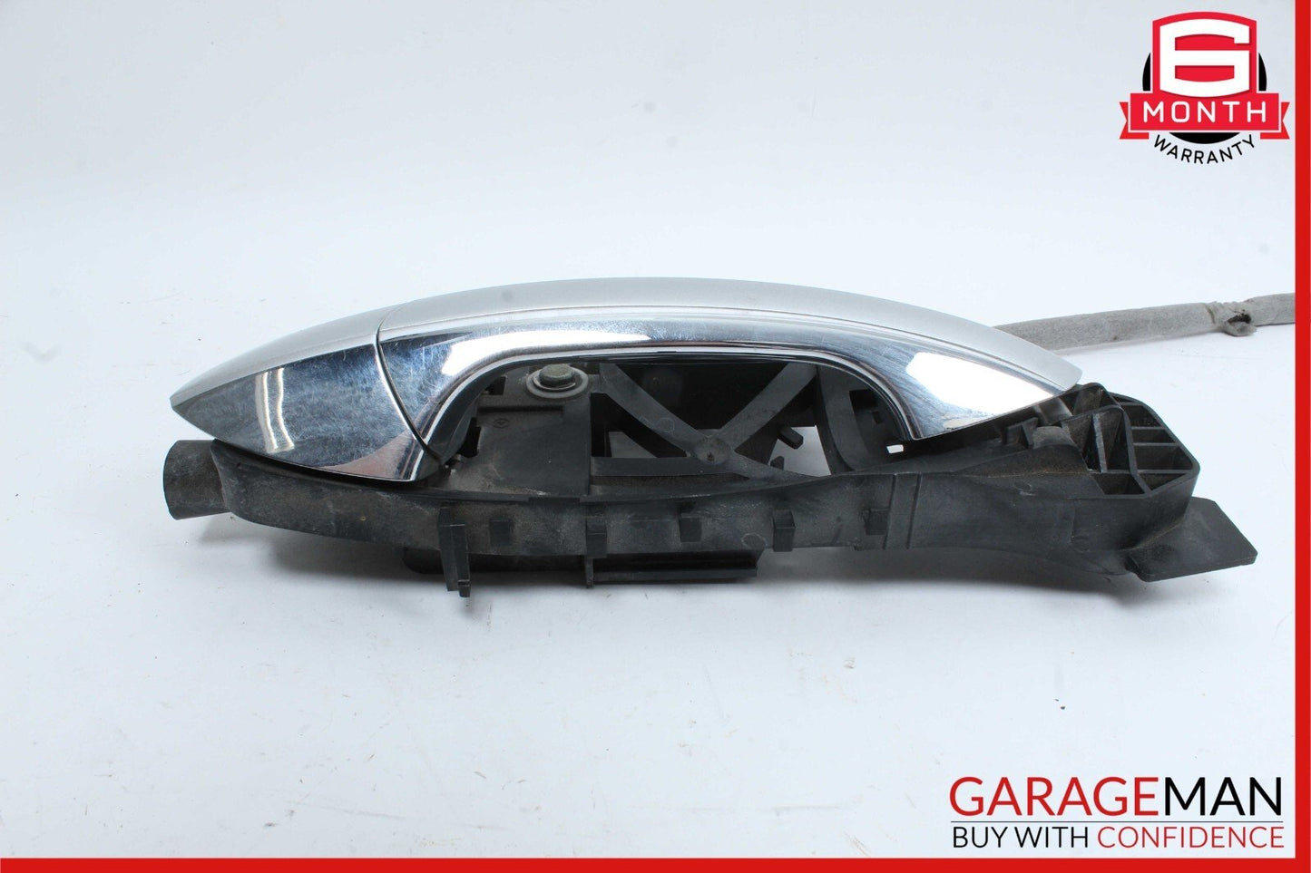 07-13 Mercedes W221 S550 Rear Left Driver Side Exterior Door Handle Silver OEM