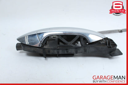 07-13 Mercedes W221 S550 Rear Left Driver Side Exterior Door Handle Silver OEM