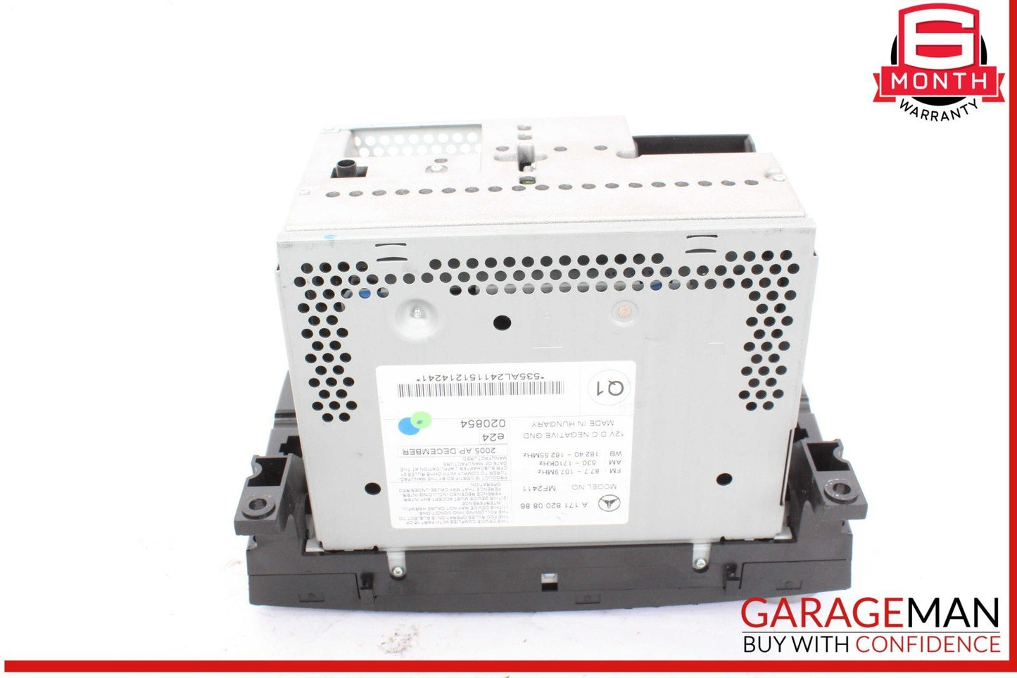 05-11 Mercedes R171 SLK280 SLK350 Head Unit Radio AM/FM CD Player 1718200886 OEM