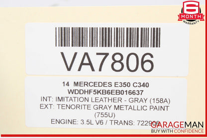 08-20 Mercedes W212 E350 E550 E400 Front Left Side Door Lock Latch Actuator OEM