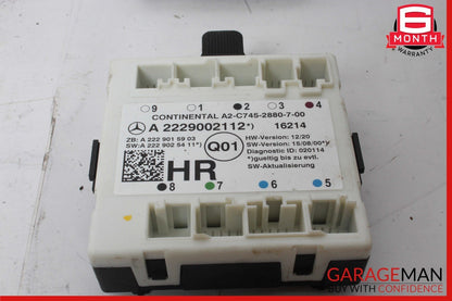 16-19 Mercedes W205 C300 Front & Rear Side Door Control Module Unit Set of 4 Pc