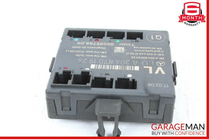 08-14 Mercedes W204 C250 C300 Front Left Side Door Control Module OEM