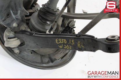 10-13 Mercedes W207 E350 Rear Left Side Spindle Knuckle Brake Rotor Caliper Set