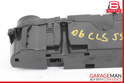 06-11 Mercedes W219 CLS550 CLS500 A/C AC Heater Climate Control Unit OEM