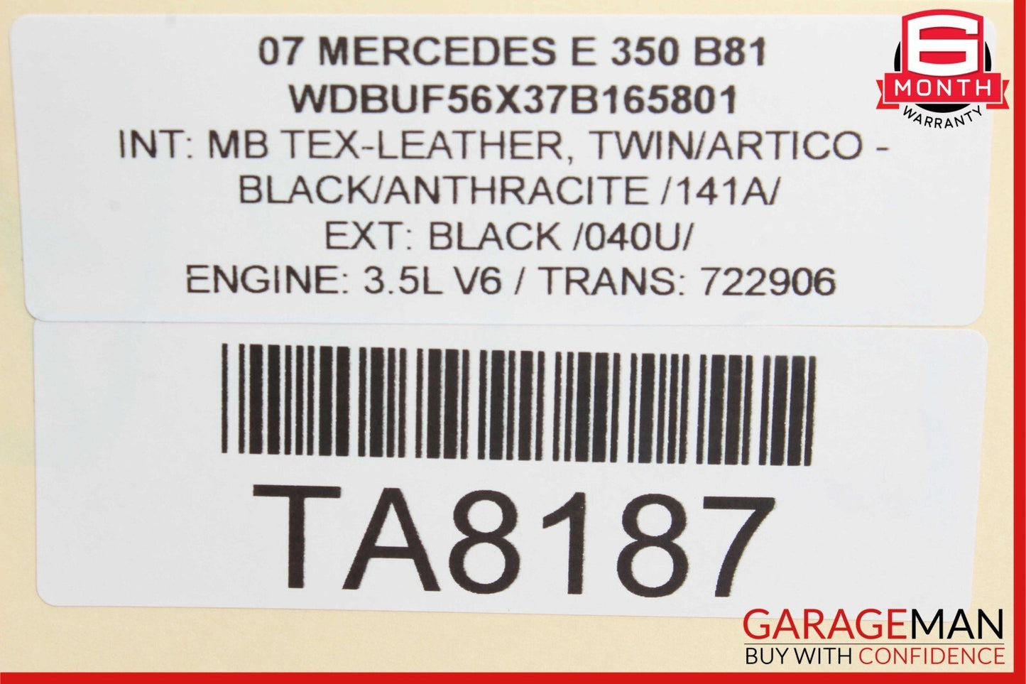 03-09 Mercedes W211 E350 E550 Front Left Driver Side Door Control Module OEM