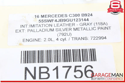 15-20 Mercedes W205 C300 SLC300 M274 Engine Vacuum Pump 2701800901 OEM