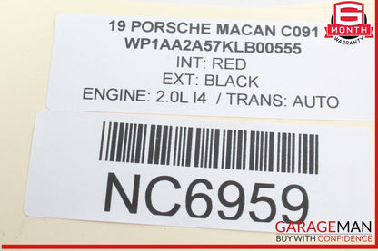 15-24 Porsche Macan 95B Rear Left Driver Side Door Window Regulator Motor OEM
