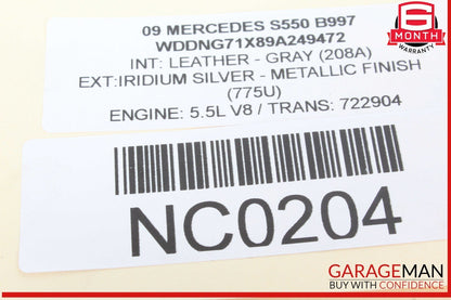 07-13 Mercedes W221 S550 S400 Rear Right or Left Side Door Control Module OEM