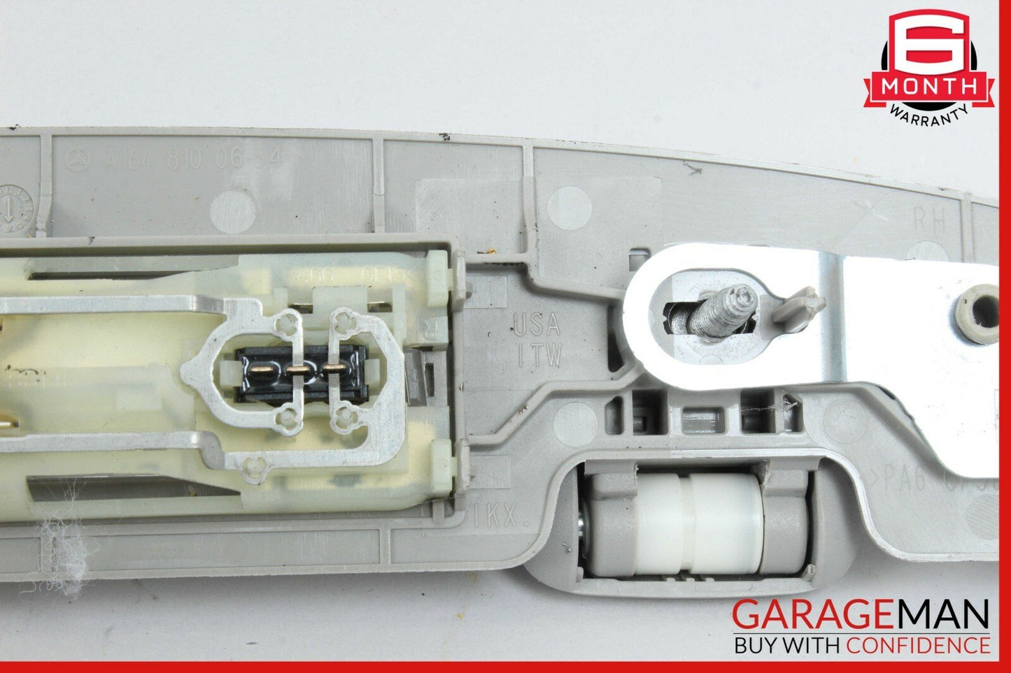 06-12 Mercedes W164 ML350 GL450 Rear Right Side Roof Grab Handle Gray OEM