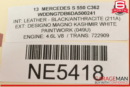 11-20 Mercedes W221 S550 CL550 E550 Engine Motor Oil Cooler 2781880201 OEM