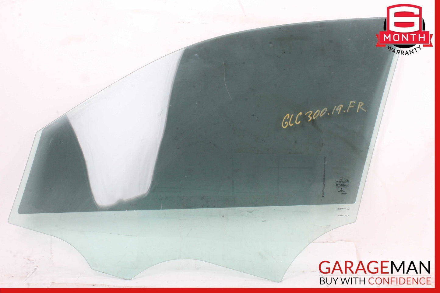 16-22 Mercedes X253 GLC300 GLC63 AMG Front Right Passenger Door Window Glass OEM