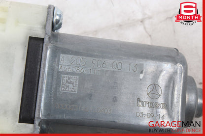 15-20 Mercedes W205 C300 C63 AMG Front Left Side Door Window Regulator Motor OEM