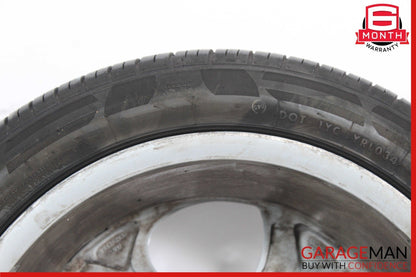 03-12 Mercedes R230 SL500 Rear Wheel Tire Rim 9.5Jx18H2 ET40 R18 2304011802 OEM