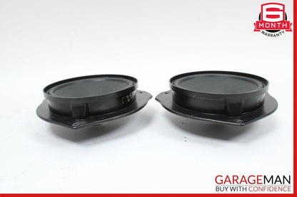 08-14 Mercedes W204 C250 Front Right & Left Door Sound Speakers Set of 2 OEM