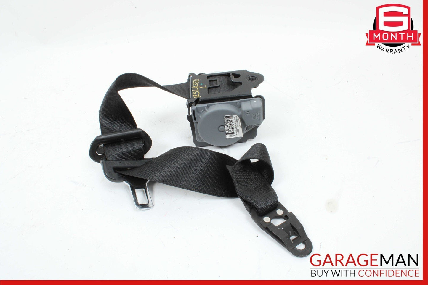 12-20 Mercedes R172 SLK350 Front Left Side Seat Belt Seatbelt Retractor Black