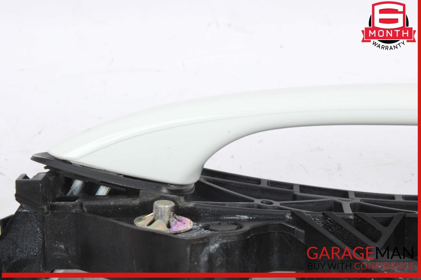 00-06 Mercedes W220 S430 Rear Left Driver Side Exterior Door Handle White OEM