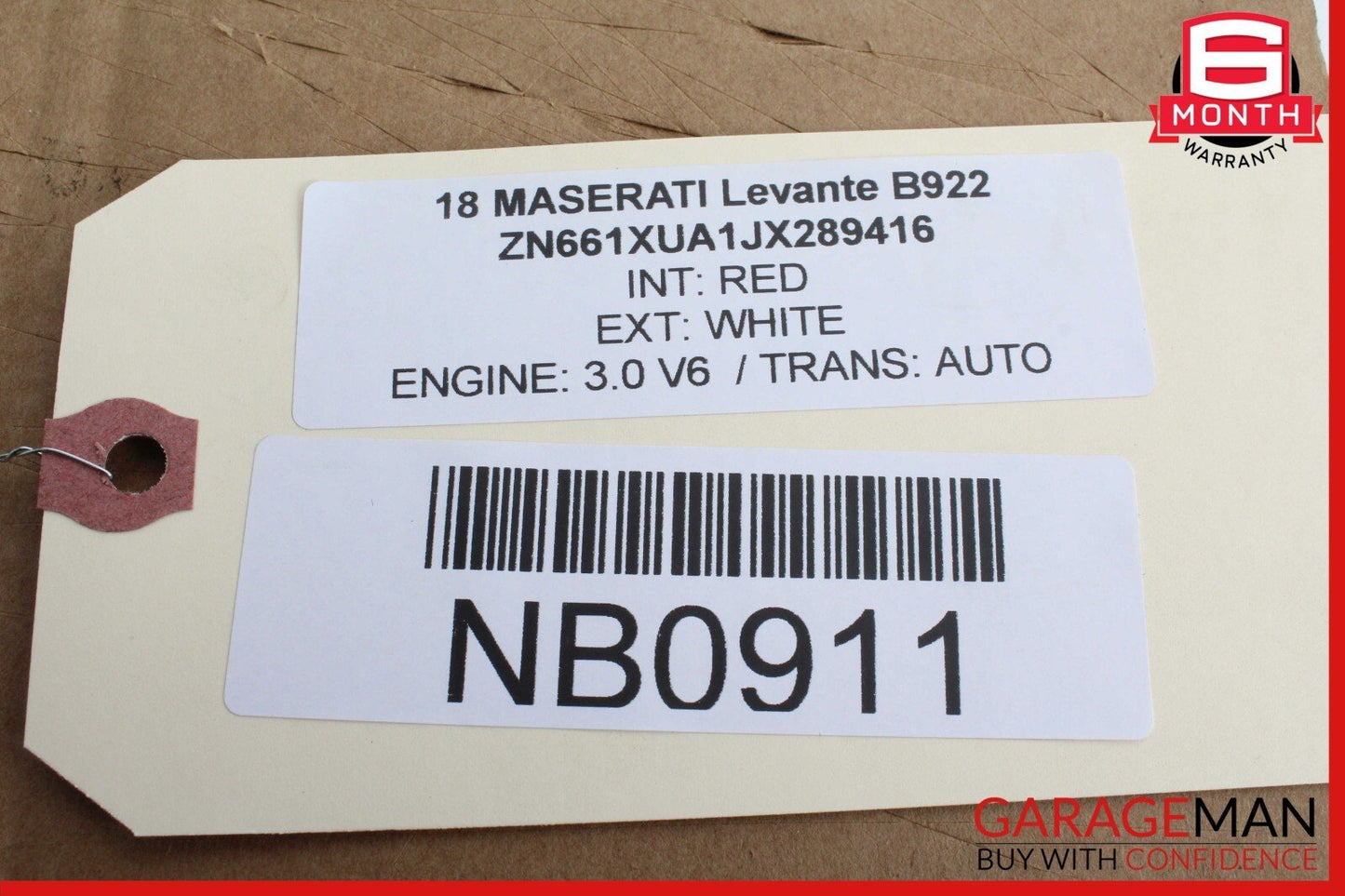 17-20 Maserati Levante S M161 Front or Rear Right Side Exterior Door Handle OEM