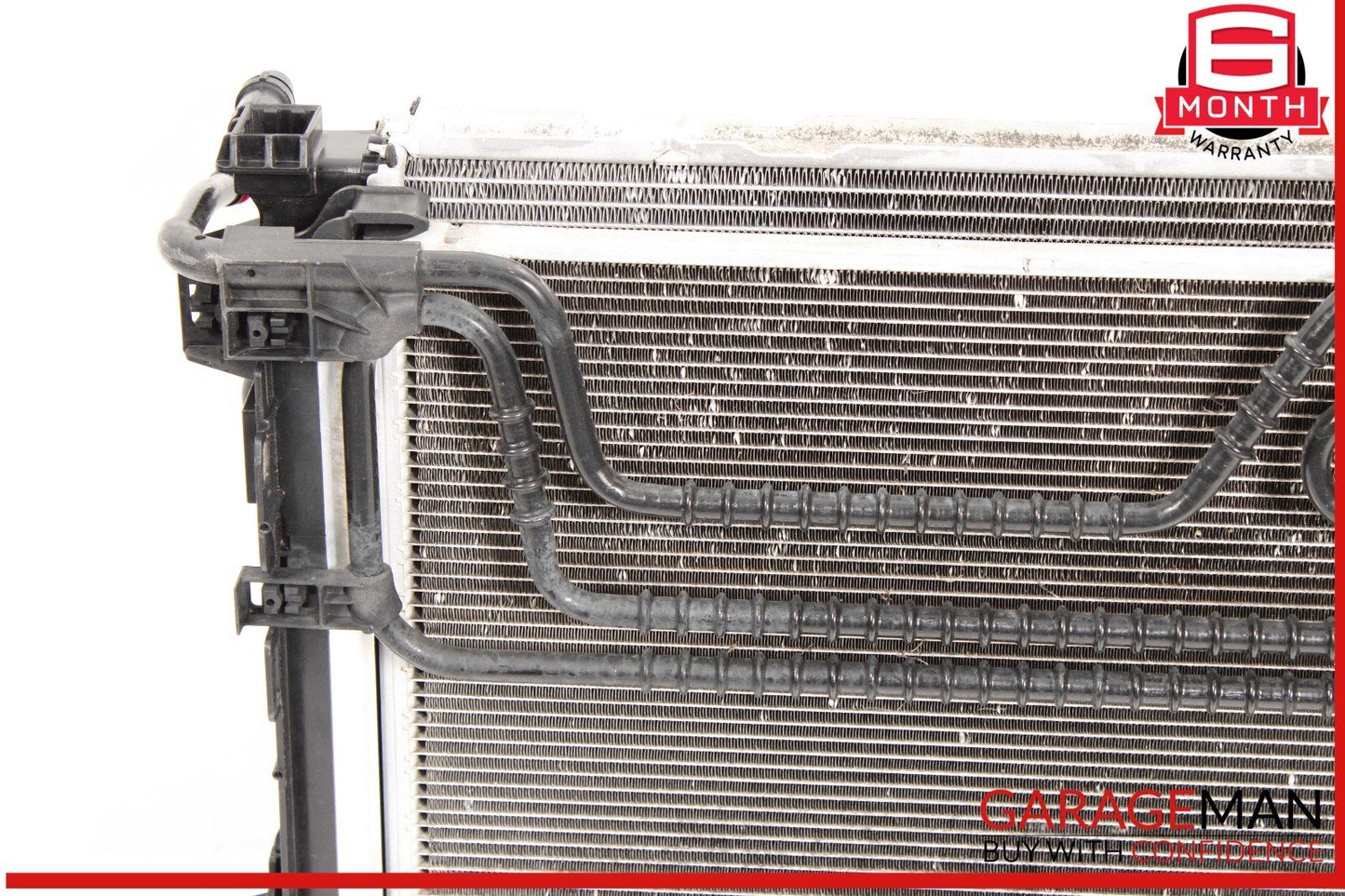 12-15 Mercedes W204 C250 M271 Engine Cooling Radiator AC Air A/C Condenser OEM