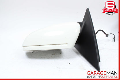 10-11 Mercedes W204 C300 C350 Front Left Side Mirror Door Rear View White OEM
