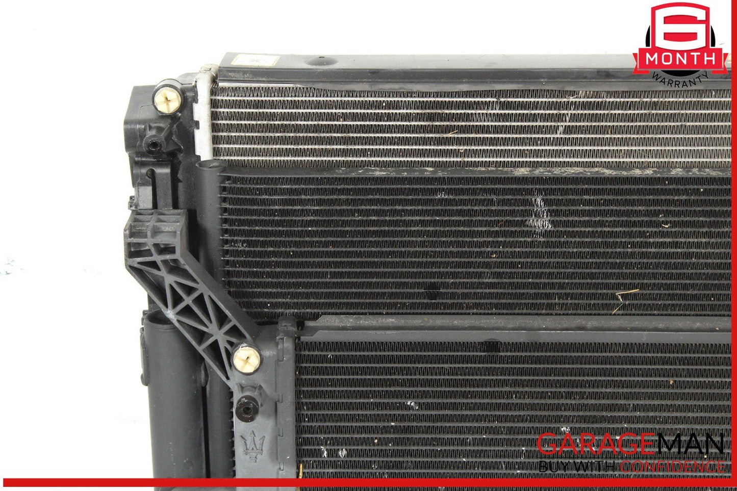 14-22 Maserati Ghibli Quattroporte Water Cooling Radiator A/C Condenser OEM