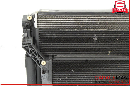 14-22 Maserati Ghibli Quattroporte Water Cooling Radiator A/C Condenser OEM