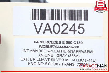 03-09 Mercedes W211 E500 E320 Rear Left Driver Side Door Lock Actuator OEM