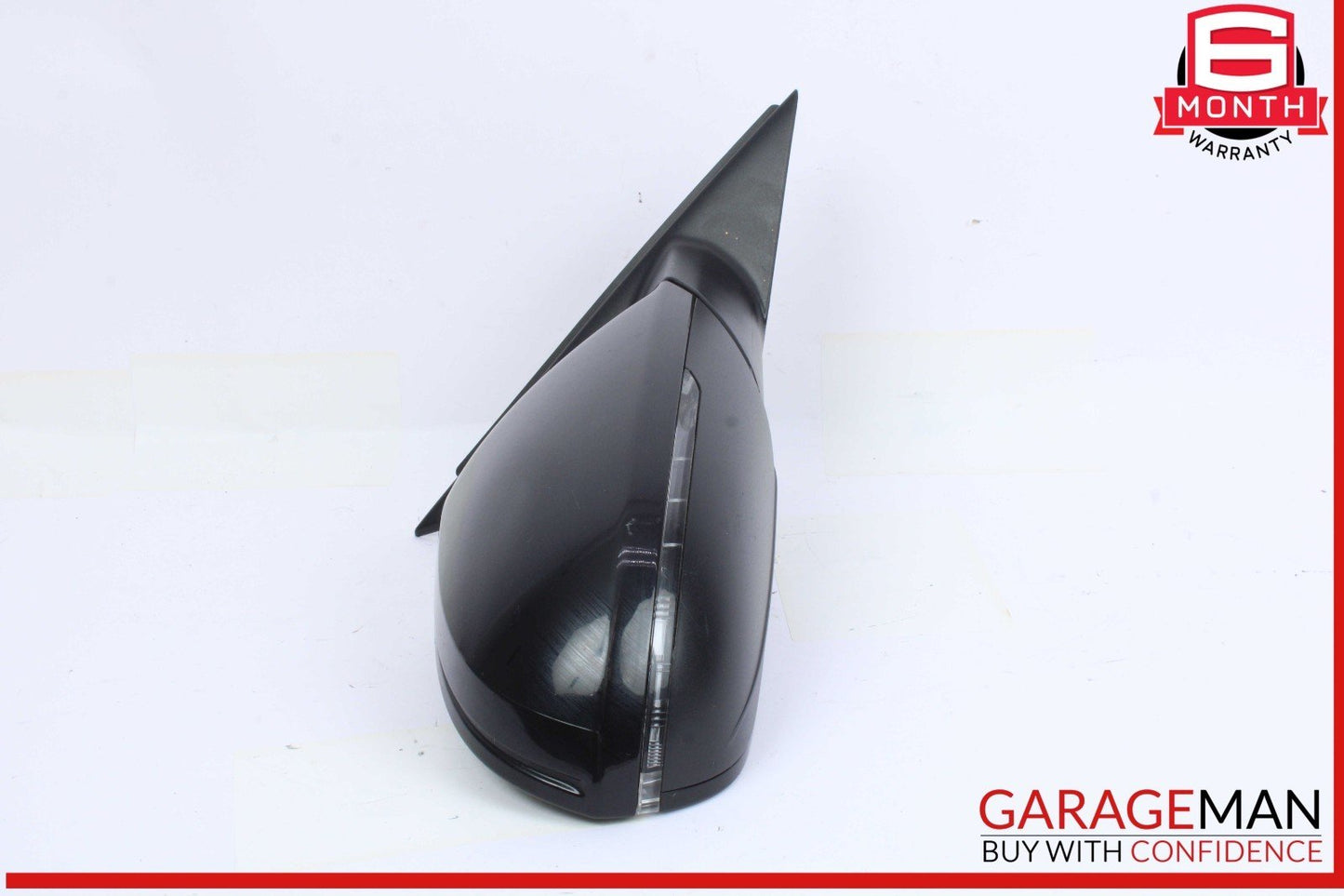 12-18 Audi A6 Front Right Passenger Side Door Rear View Mirror Black 4G1857410BB
