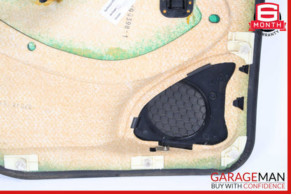 98-00 Mercedes W202 C230 Rear Right Side Interior Door Panel Black OEM