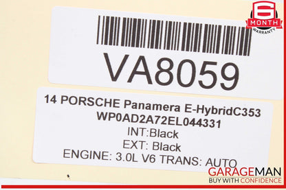 14-16 Porsche Panamera 970 E-Hybrid Rear Right Side Blind Spot Sensor Module OEM