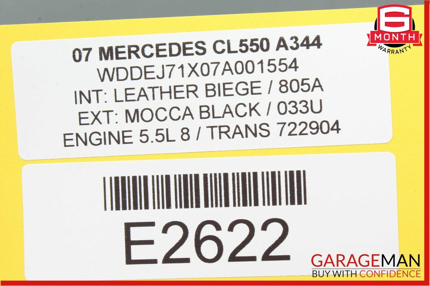 07-13 Mercedes W216 CL550 S550 S63 AMG A/C AC Heater Climate Control Switch OEM