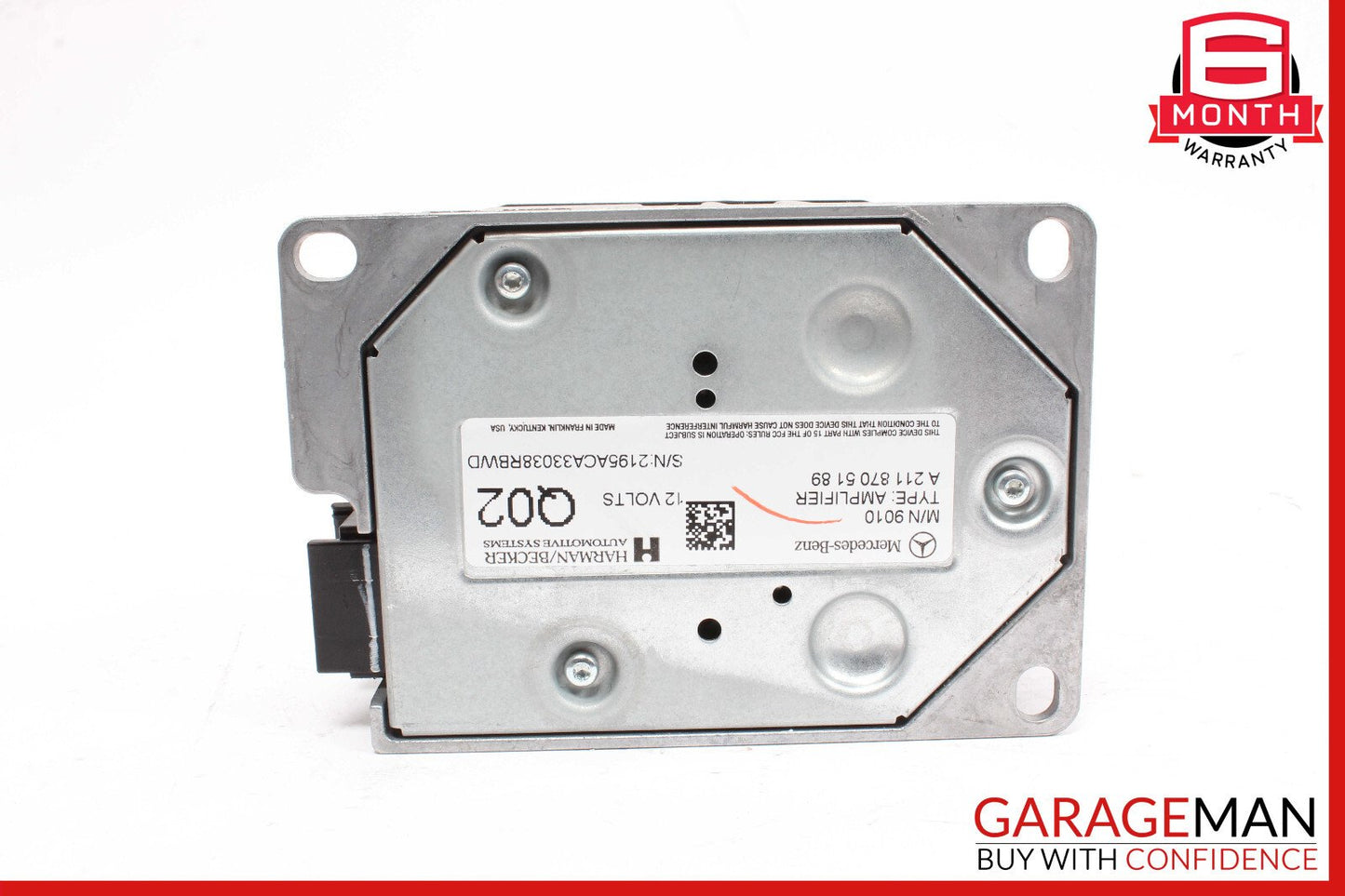 05-18 Mercedes X204 GLK350 CLS550 R350 Subwoofer Amp Amplifier Harman Becker OEM