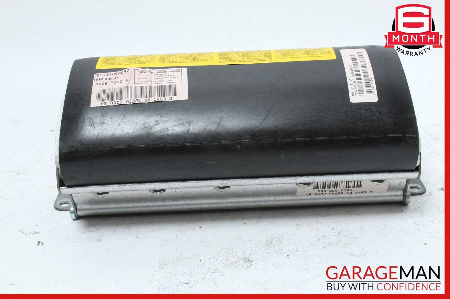 97-03 Mercedes W208 CLK430 CLK320 Front Right Dashboard Airbag Air Bag OEM
