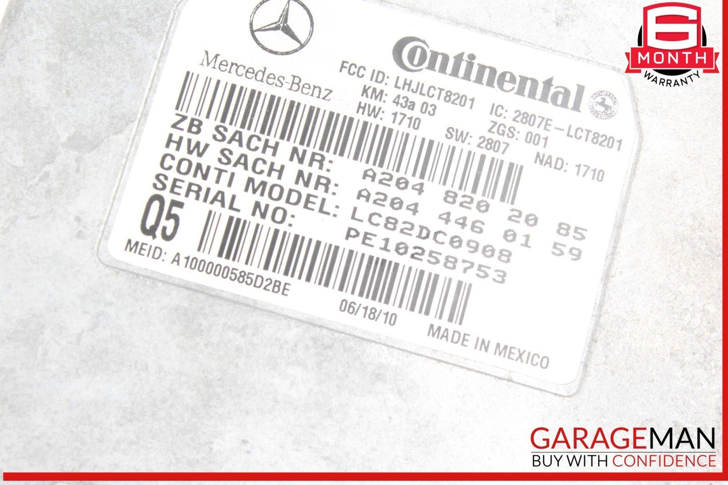Mercedes W221 S550 GL450 Voice Communication Control Module 2048202085 OEM