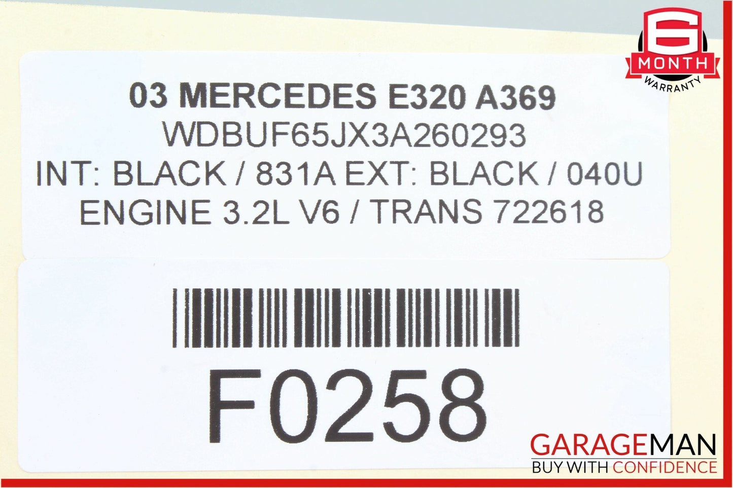 03-09 Mercedes W211 E320 CLK350 CLS500 Antenna Signal Amplifier Booster Module