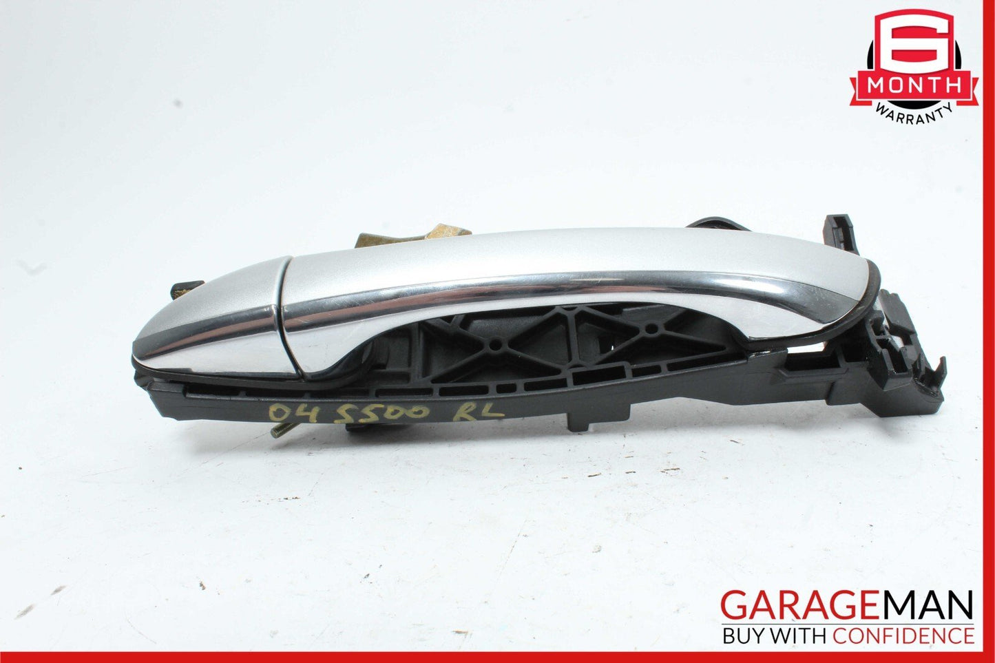 00-06 Mercedes W220 S500 Rear Left Side Exterior Door Handle Brilliant Silver