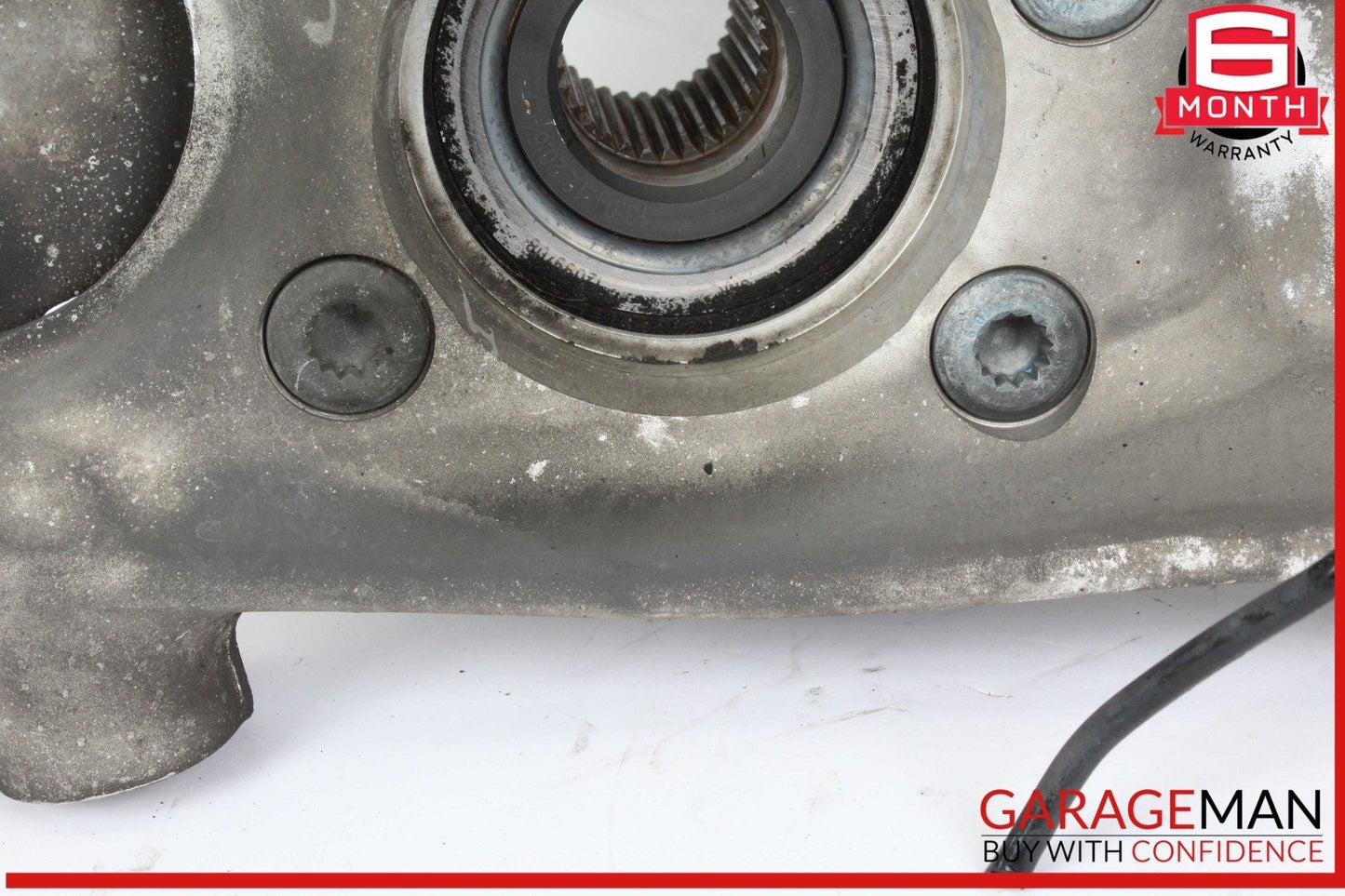 11-18 Porsche Cayenne 958 Front Left Knuckle Spindle 7P0615311B OEM