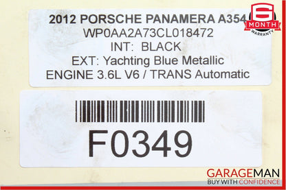 11-13 Porsche Panamera 970 3.6L Pierburg Engine Vacuum Pump 94811005006 OEM