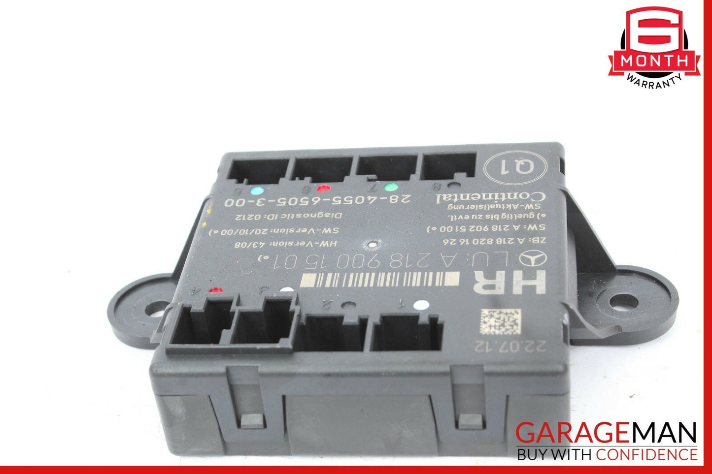 08-14 Mercedes W204 C250 C350 Rear Right Door Control Module Unit 2189001501