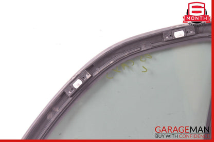 03-06 PORSCHE CAYENNE 955 REAR LEFT DRIVER SIDE QUARTER WINDOW GLASS OEM