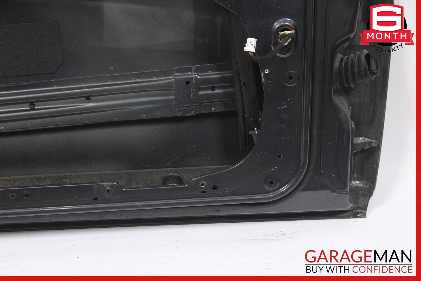 12-14 Mercedes W204 C350 C250 Coupe Front Left Exterior Door Shell Frame Gray