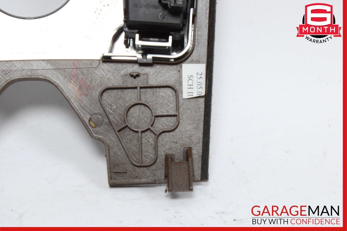 10-13 Mercedes W212 E350 E550 Center Console Switch Trim Cover Bezel Wood OEM