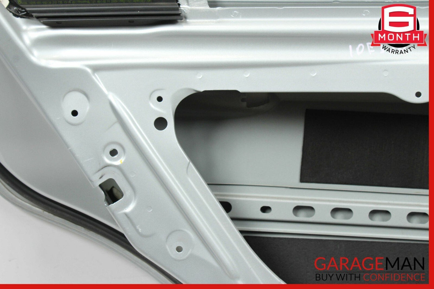 10-16 Mercedes W212 E400 E350 Sedan Rear Left Driver Side Door Shell Silver OEM
