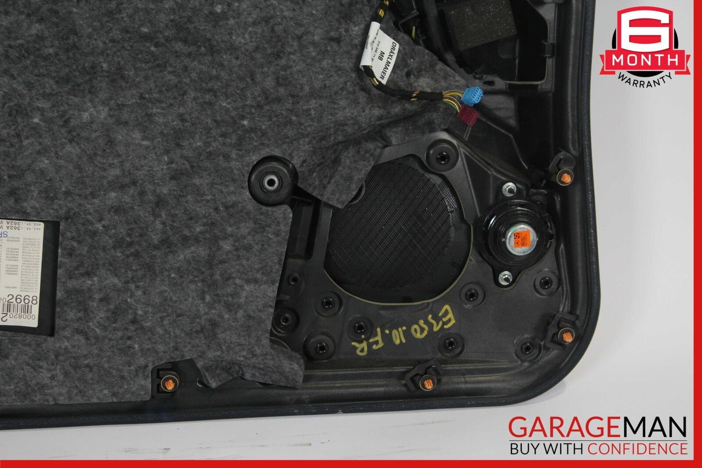 10-13 Mercedes W212 E350 Front Right Interior Door Panel Assy Beige OEM