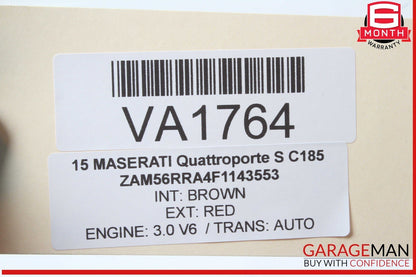 14-20 Maserati Quattroporte Front Right or Left Side Seat Adjustment Switch OEM